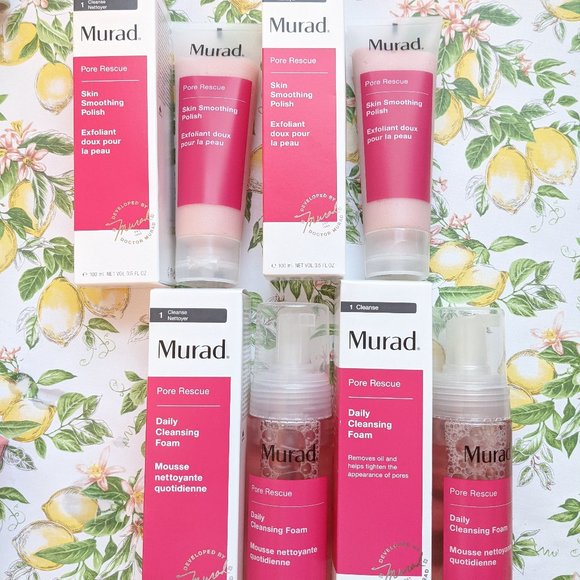 murad pore rescue daily cleansing foam